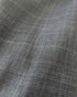 Alexander Collection - Gray Double Breasted 2 Piece Suit Regular Fit Glen Plaid