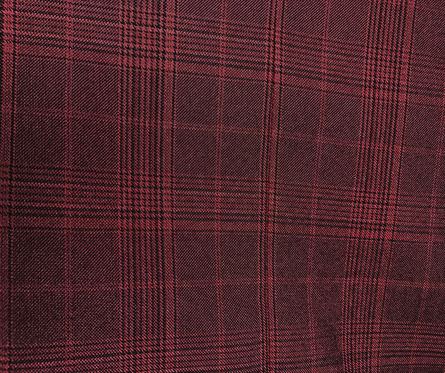 Renaissance Collection - Regular Fit 3 Piece Suit Burgundy