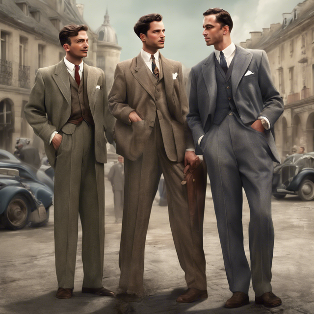 1900s Mens Suit