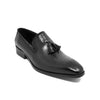Mens Carrucci Wholecut Leather tassel Loafer Dress Shoe in Chestnut
