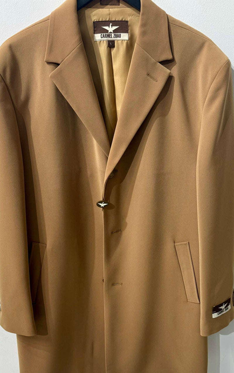 Carmel Zhao Topcoat Khaki
