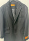 Enzo Topcoat Black Wool & Cashmere Blend