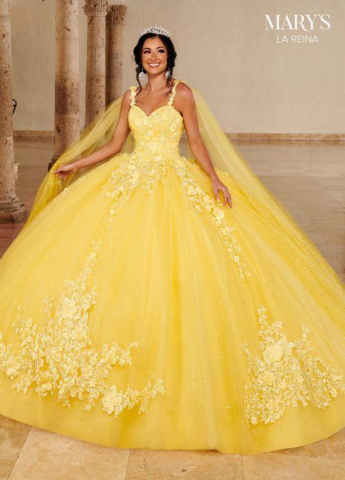 Sweetheart 3D Floral Strap Lace Appliqué Glitter Tulle Ball Gown by Rachel Allan MQ2148