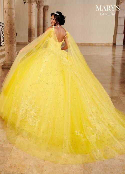 Sweetheart 3D Floral Strap Lace Appliqué Glitter Tulle Ball Gown by Rachel Allan MQ2148