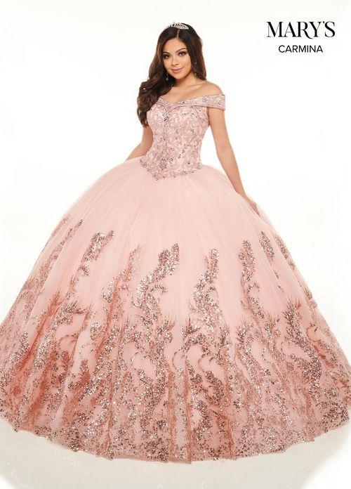 Off Shoulder Beaded Corset Tulle Ball Gown with Cape Quinceañera Dress by Rachel Allan MQ1075