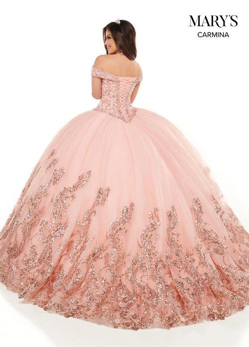 Off Shoulder Beaded Corset Tulle Ball Gown with Cape Quinceañera Dress by Rachel Allan MQ1075