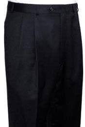 Mens 56 Pleated Dress Pants Mizzani Pleated Super 120'S - AlbertoNardoniStore