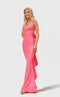 Jessica Angel JA2649 V-Neck Fitted Open Back Formal Floor-Length Unique Dress
