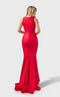 Jessica Angel JA2660 Deep V-Neck Fitted Slit Formal Floor-Length Dress