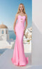 Jessica Angel JA2730 Strapless Fitted Cutout Evening Formal Dress