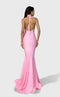 Jessica Angel JA2746 Halter Fitted Open Back Formal Floor-Length Dress
