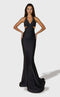 Jessica Angel JA2765 Off-Shoulder Sweetheart Mermaid Ruched Prom Satin Dress
