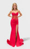 Jessica Angel JA2777 V-Neck Fitted Prom Formal Floor-Length Dress