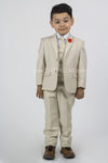 5 piece Kid's Suit Sand Kid-4030