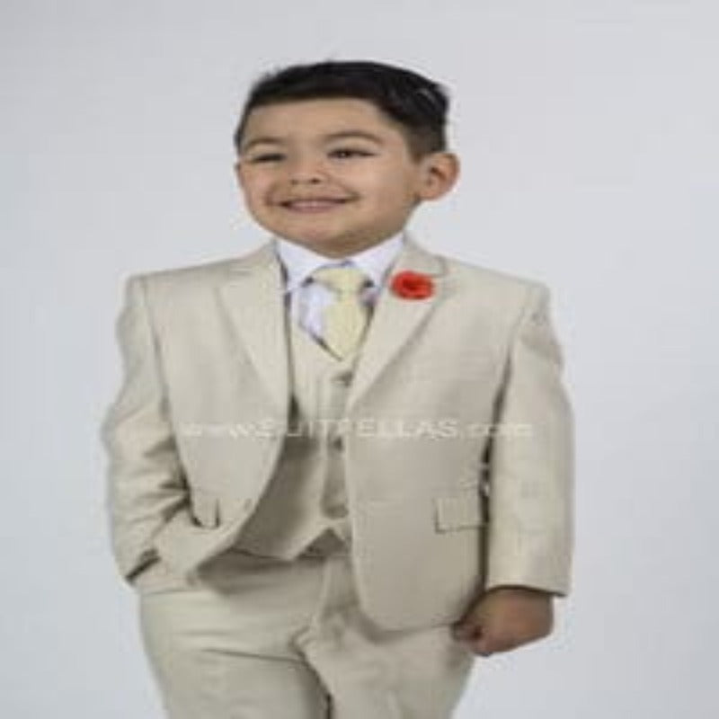 5 piece Kid's Suit Sand Kid-4030