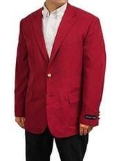 Dinner Jacket - Red - Mens Wholesale Blazers - AlbertoNardoniStore