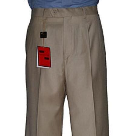 Mens Pleated Dress Pants Mizzani Pleated Super 120'S - AlbertoNardoniStore