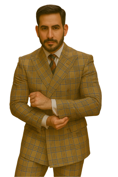 Rossiman Suits For Sale -  Mens Designer Suit - Fashion Suits - Fancy Khaki Suits