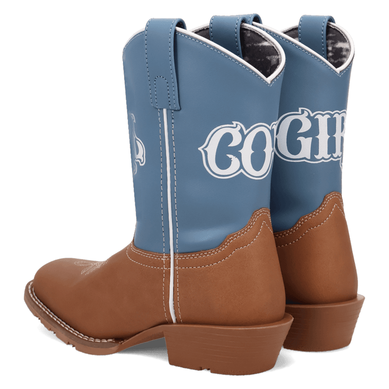 Laredo Little Cowgirl Man Made Boot - Luxury Cowboy Shoe