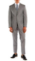 Jax Light Grey Slim Fit 3 Piece Suit