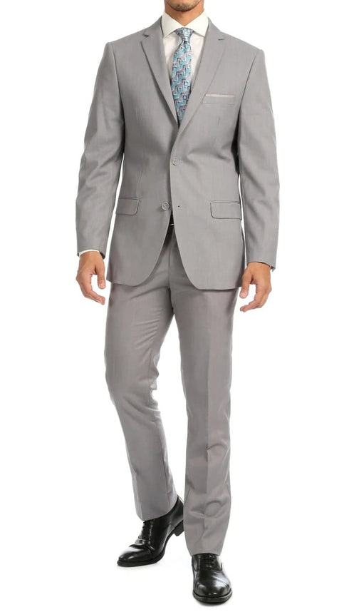 Windsor Light Grey Slim Fit 2pc Suit