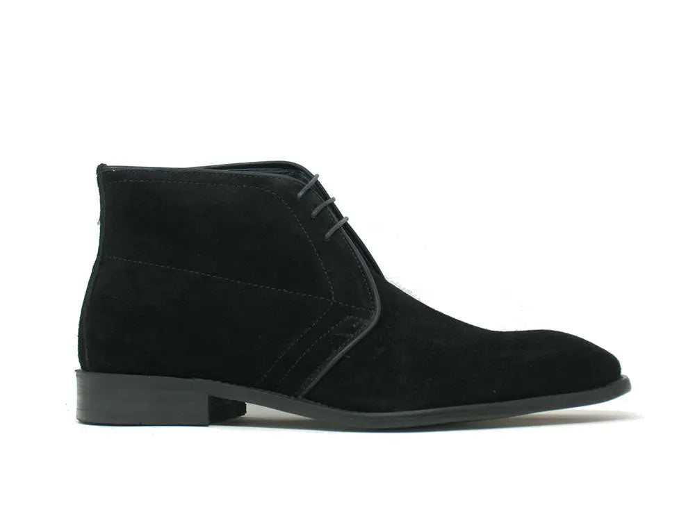Lace-Up Suede Desert Boots – Carrucci KB509-11S
