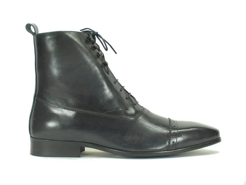 Carrucci Lace-up Zip Boots