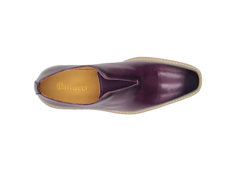 Carrucci Laceless Loafer with Contrast color lightweight sole