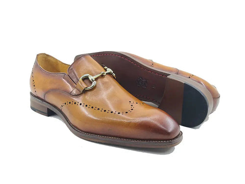 Mens Horsebit Loafer with Leather Sole