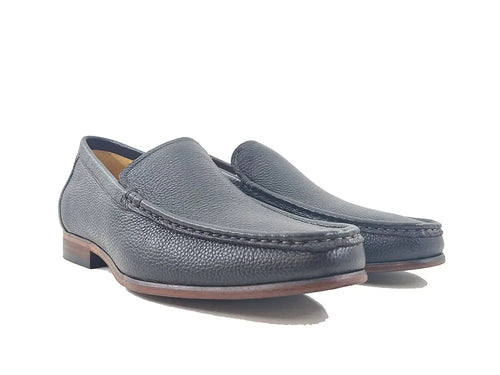 Carrucci Signature Slip-On Loafer with Leather Sole