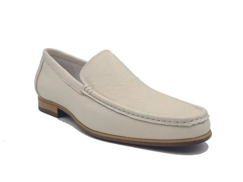 Carrucci Signature Slip-On Loafer with Leather Sole