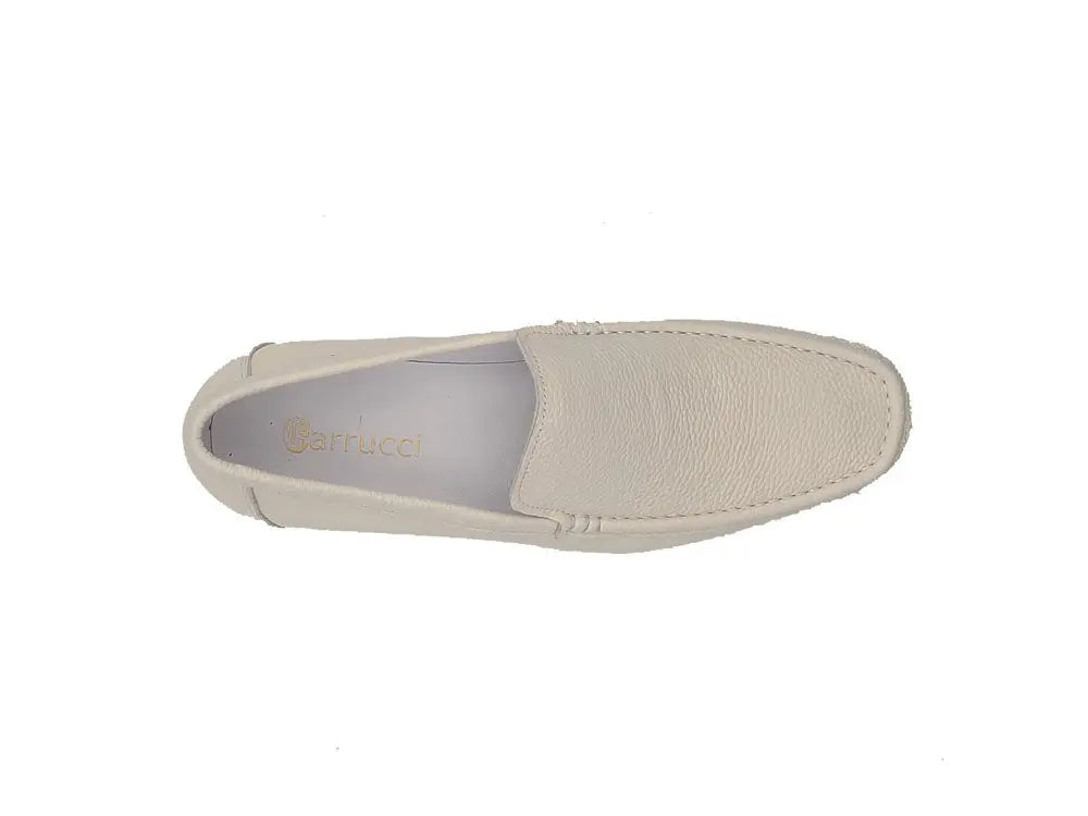 Carrucci Signature Slip-On Loafer with Leather Sole