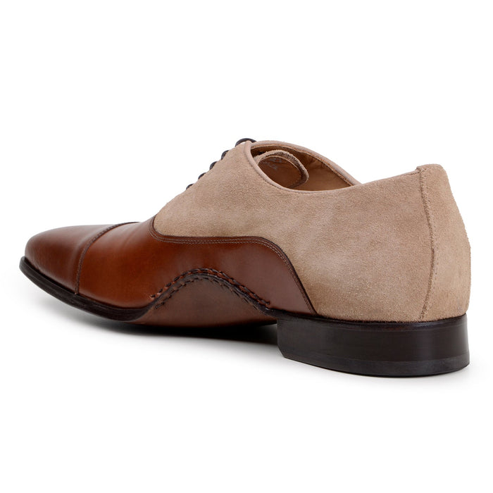 Belvedere Leontes Antique Cognac/Oat Leather Dress Shoe