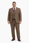 Light Brown Tweed Suit - Taupe Color Tweed Suit - Two Button Jacket