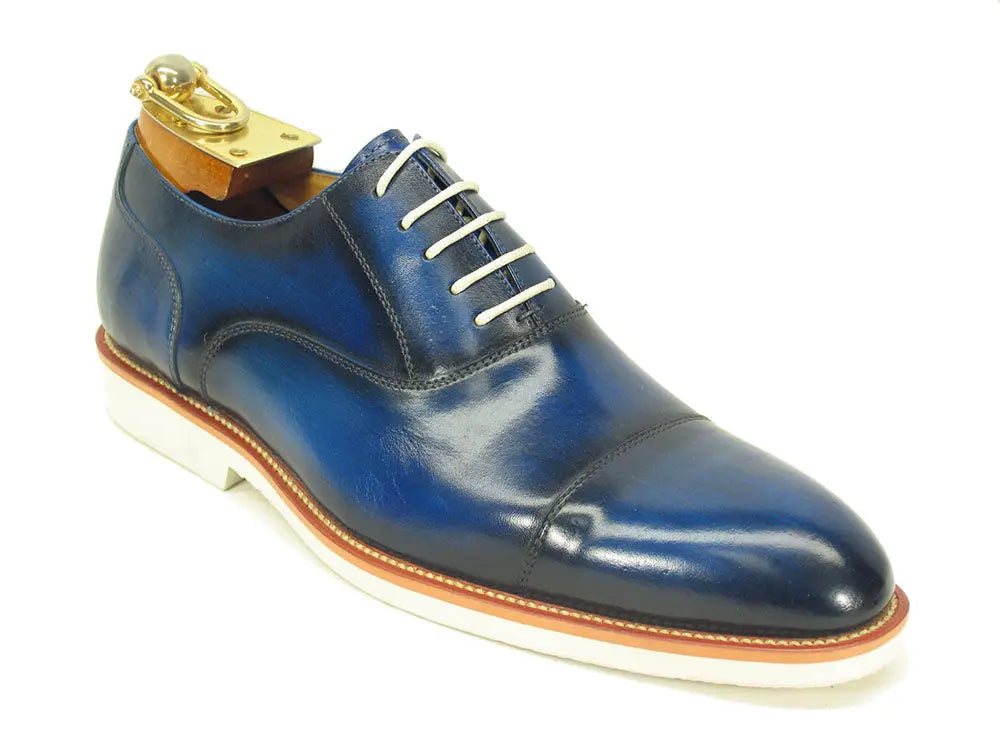 Men’s Cap Toe Oxford Shoes with Lightweight Sole