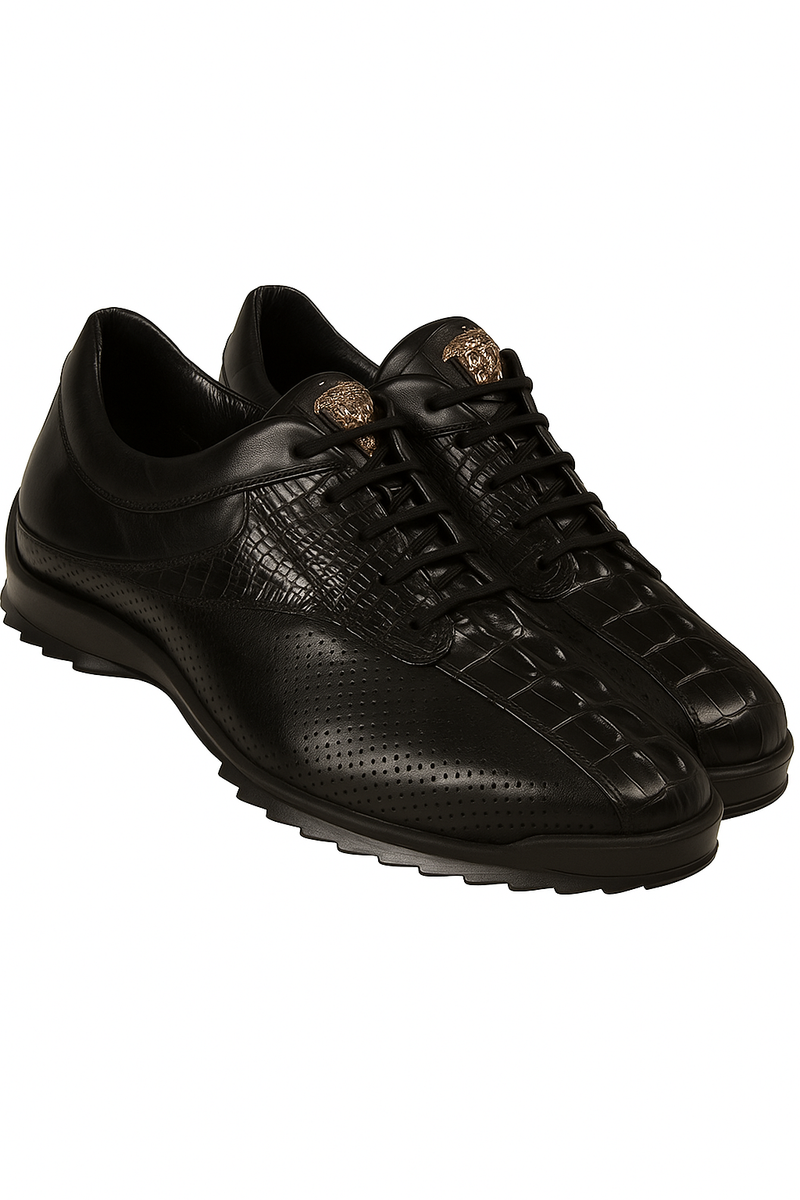 Sneaker Casual  Cola Negro