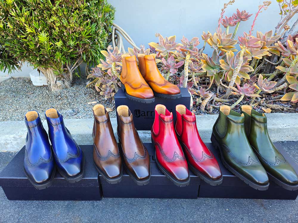 Men’s Lug Sole Wingtip Chelsea Boot