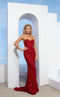 MNM Couture M1002 Strapless Gold Sequin Evening Dress