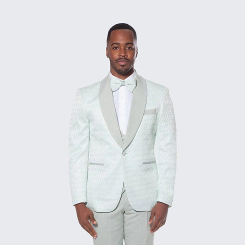 Sage Green Tuxedos - Sage Green Wedding Suit - AlbertoNardoniStore