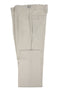 Tiglio Luxe TL2648 Marbella dress pants in light beige. Semi-wide leg, flat front, belt loop/buckle waistband, and one rear pocket. Smooth texture, tailored look.