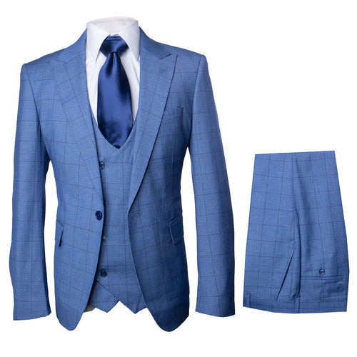 Rossi Man MAX RM1785 Slim Fit 3-Piece Suit – Stylish Formalwear for Men