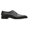 Belvedere Martino Black Genuine Alligator Luxury Shoe