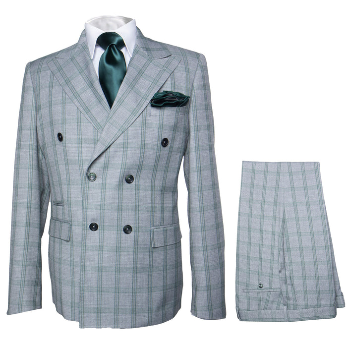Mens Rossi Man Milano RM1828 - Slim Fit Modern Suit | Stylish Formal Wear