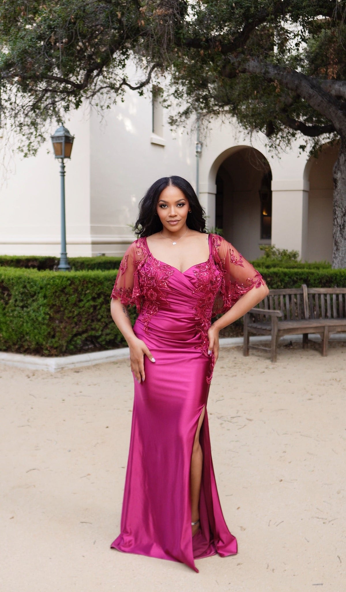 Sequin Lace Mermaid Mother of the Bride Gown By May Queen MQ2173