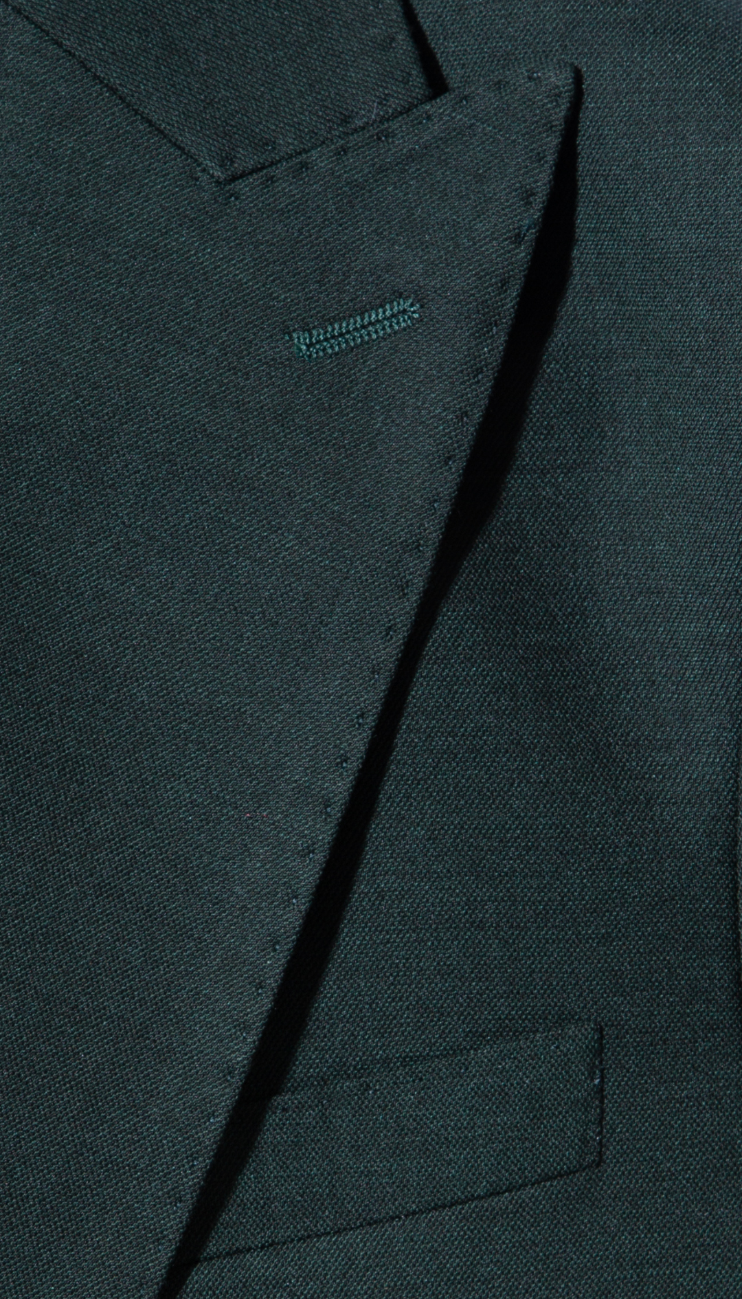 Rockford Peak Lapel Double Breasted Suit - Slim Fit (Hunter Green)
