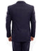 Arezzo Collection - 100% Wool Suit Modern Fit Italian Style 2 Piece in Navy