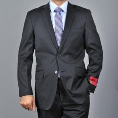 Charcoal Slim Fit Suit - AlbertoNardoniStore