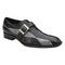 Belvedere Marte Black & Gray Alligator Leather Oxford