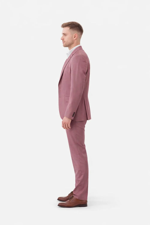Mauve Groom Suit - Mauve Wedding Suit