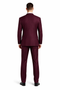 Men's Gangster Bold PinStripe Stripe Chalk Pinstripe Vested 3 Piece Fashion Suit 1920;s 30s Fashion in 10 Colors